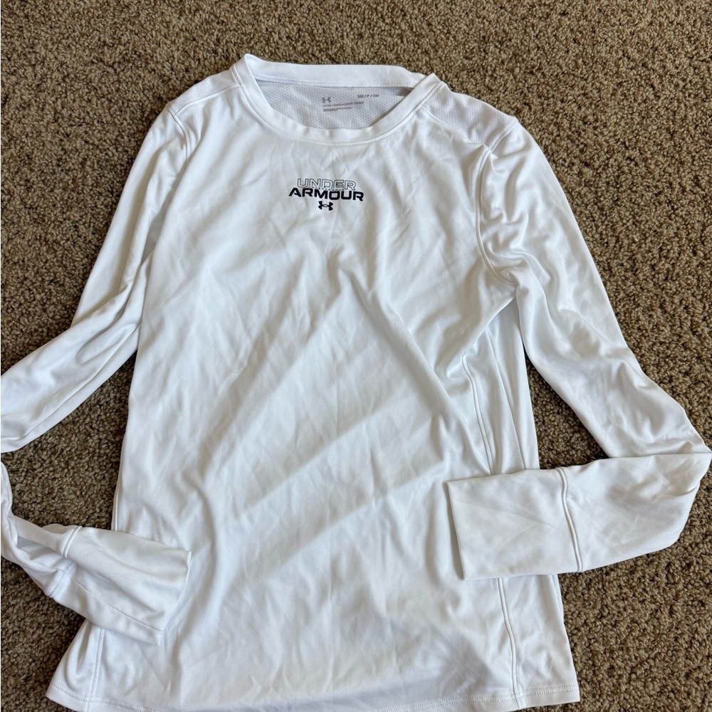 Under Armour Classic White Performance Top
